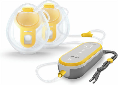 Medela freestyle håndfri brystpumpe - dobbelt elektrisk brystpumpe - håndfri - bærbar - genopladeligt batteri
