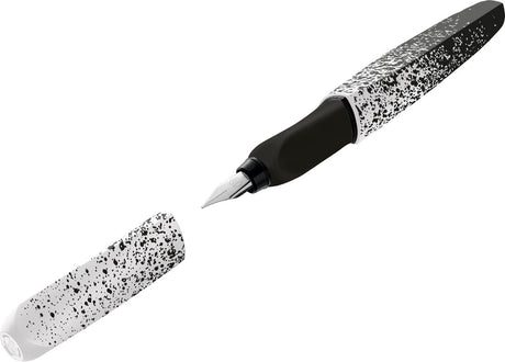 Pelikan fyldepen twist farve udgave - sort og hvid