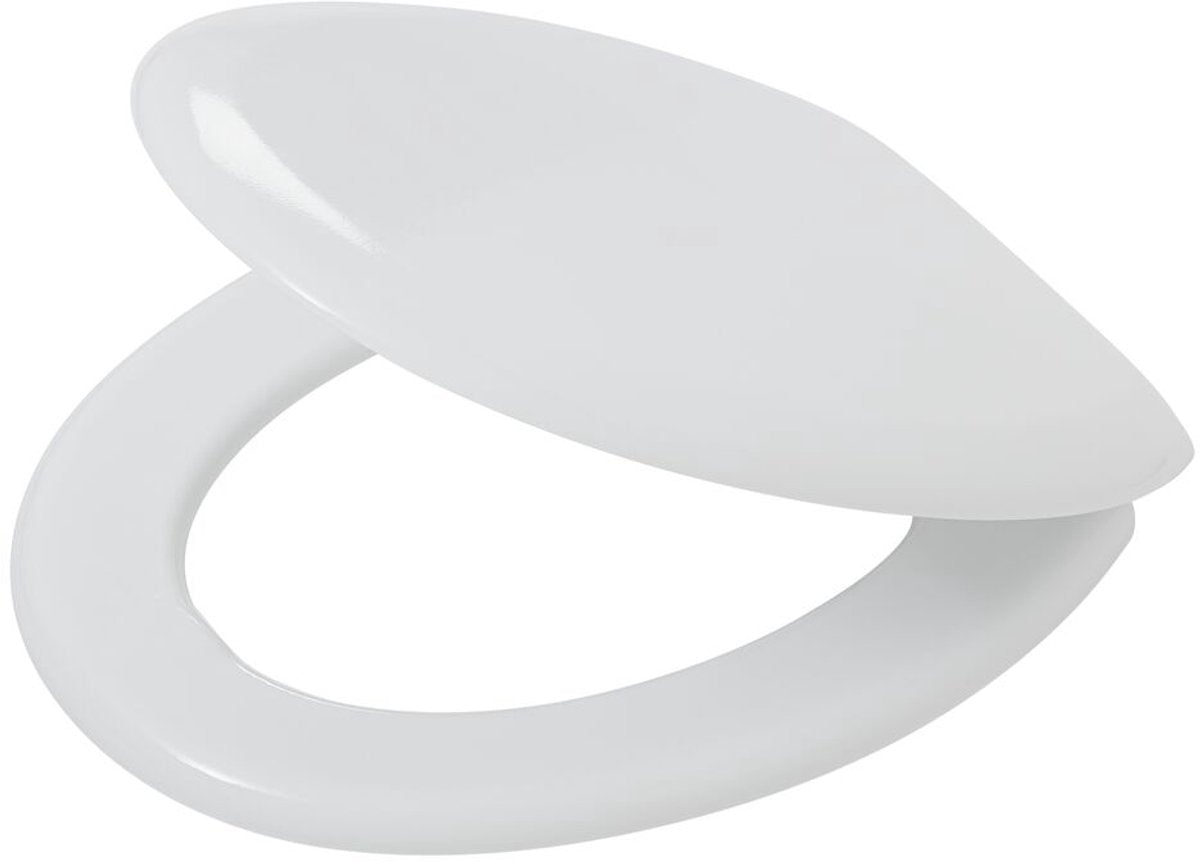 Tiger burley - toiletbril met deksel - mdf - wit
