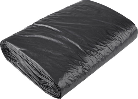 Copenhagen pro byggefilm ldpe - beskytter dine møbler - 4m x 6m - sort
