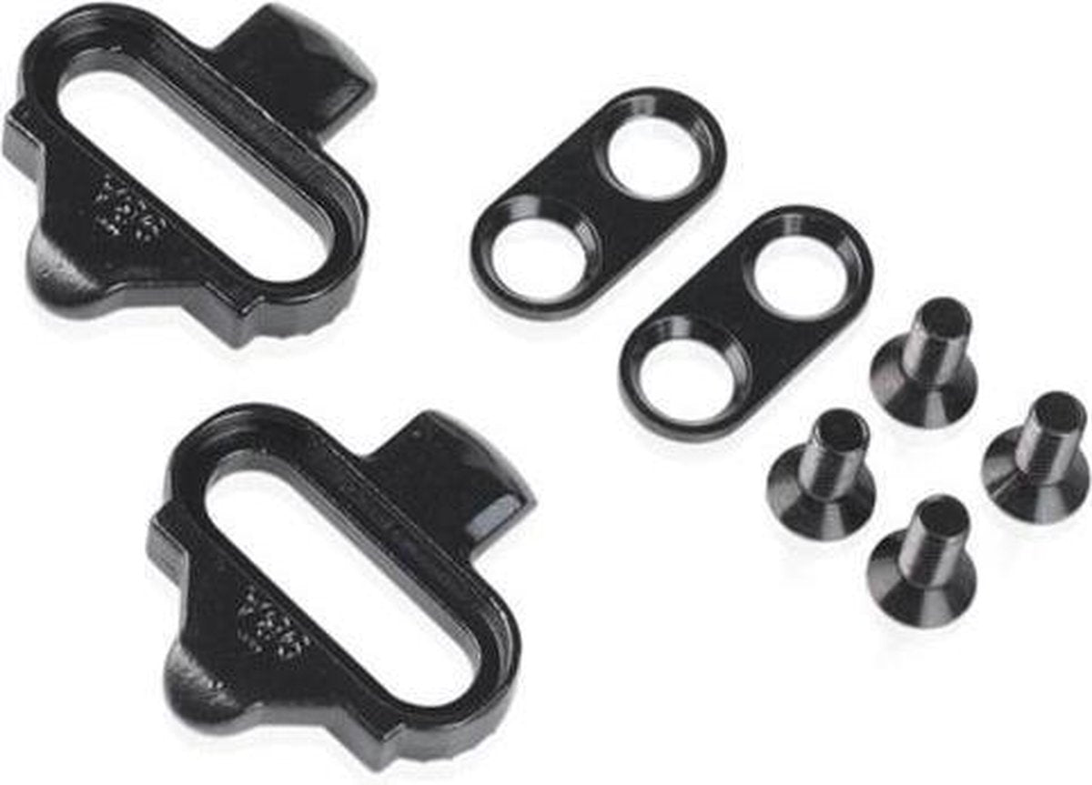 XLC PD-X02 klamper til Shimano SPD pedaler - ingen spil - sort