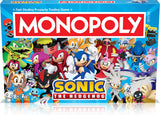 Vindertræk monopol - brætspil - sonic - engelsk