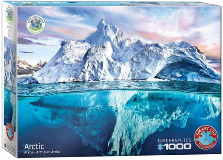 Eurographics - red planeten! nordpolen [red planeten! arctic] - 1000 brikker 68×48cm (b×h) - puslespil