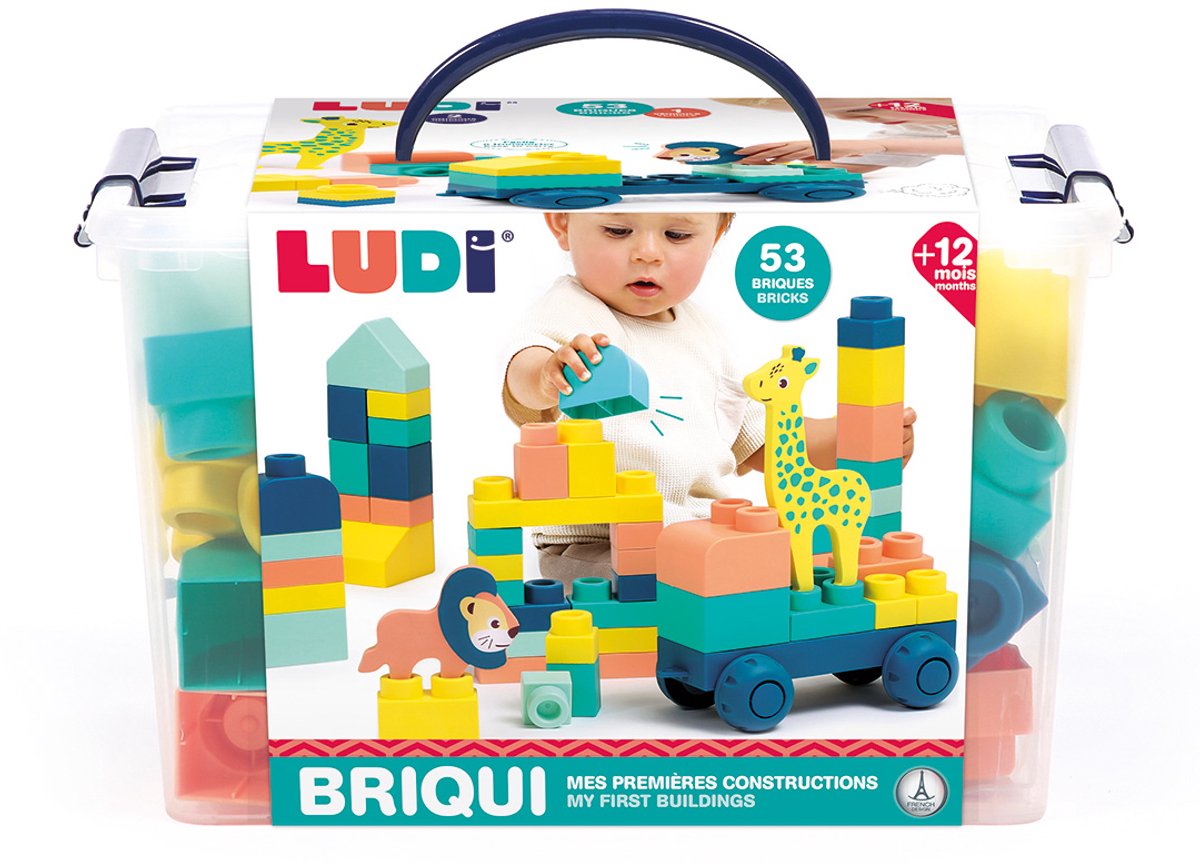 Ludi - blokke - konstruktion - bygning -