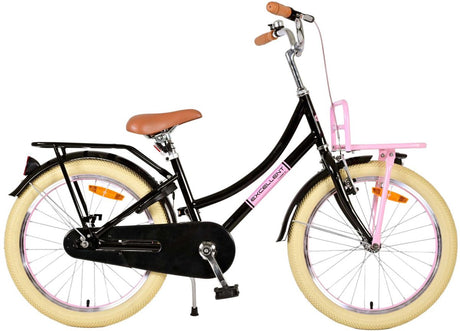 Volare fremragende børnecykel - piger - 20 tommer - sort