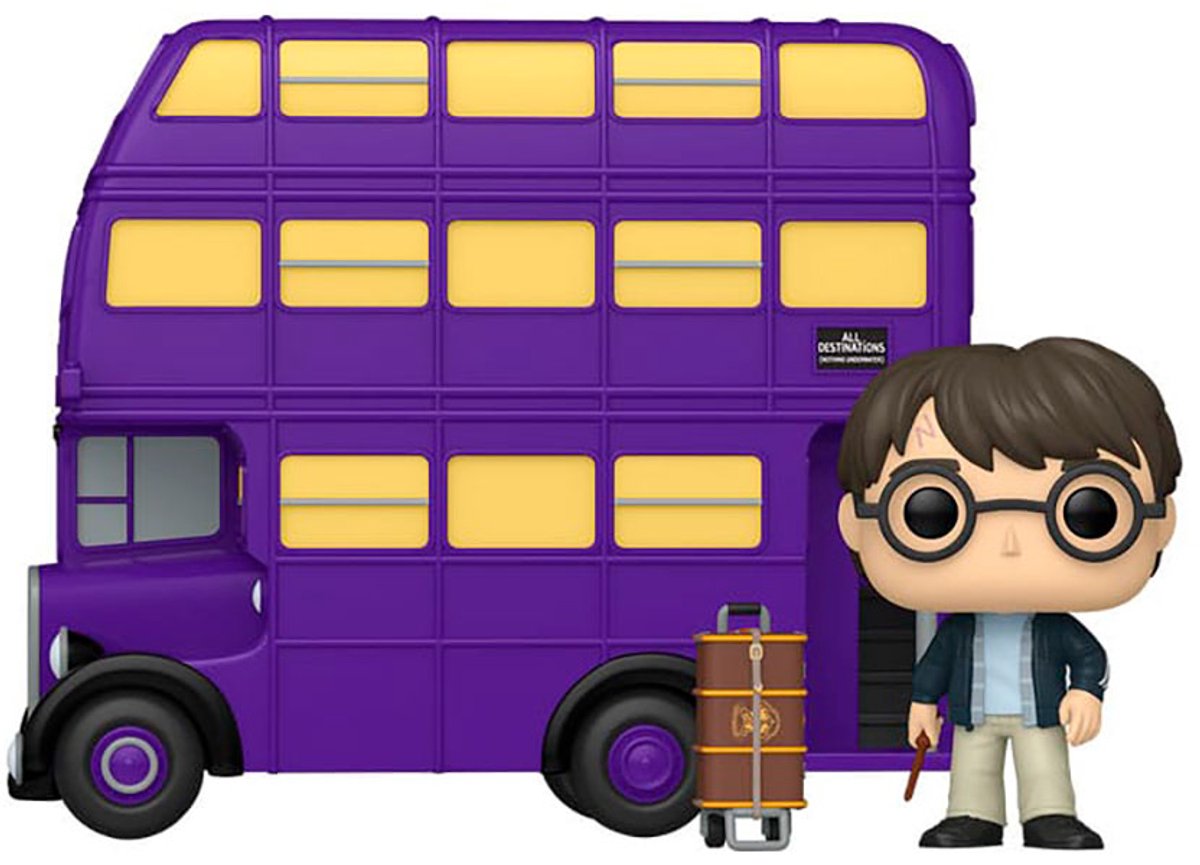 Funko harry potter harry potter med ridder bus (pop! ride super deluxe) vinyl figur 139 unisex pop! - neutral - standard