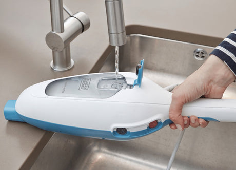 Black+decker fsm13e1-qs - dampmoppe - 1300w - hvid