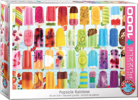 Eurographics - popsicle rainbow [popsicle rainbow] - 1000 brikker 68×48cm (b×h) - puslespil
