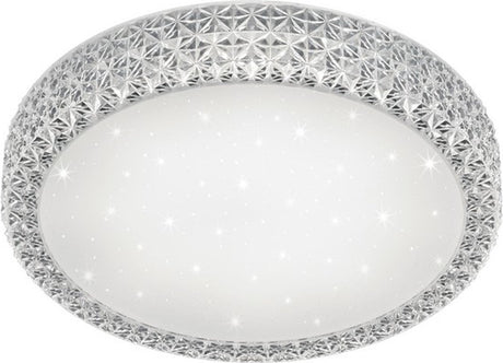 Rl live your light reality pegasus - loftslampe - hvid - inkl. 1x SMD 27 W - fjernbetjening - integreret lysdæmper - trinløst justerbar lysfarve - natlys - loftmontering - ikke egnet til ekstern lysdæmper - stjernelyseffekt - hukommelsesfunktion