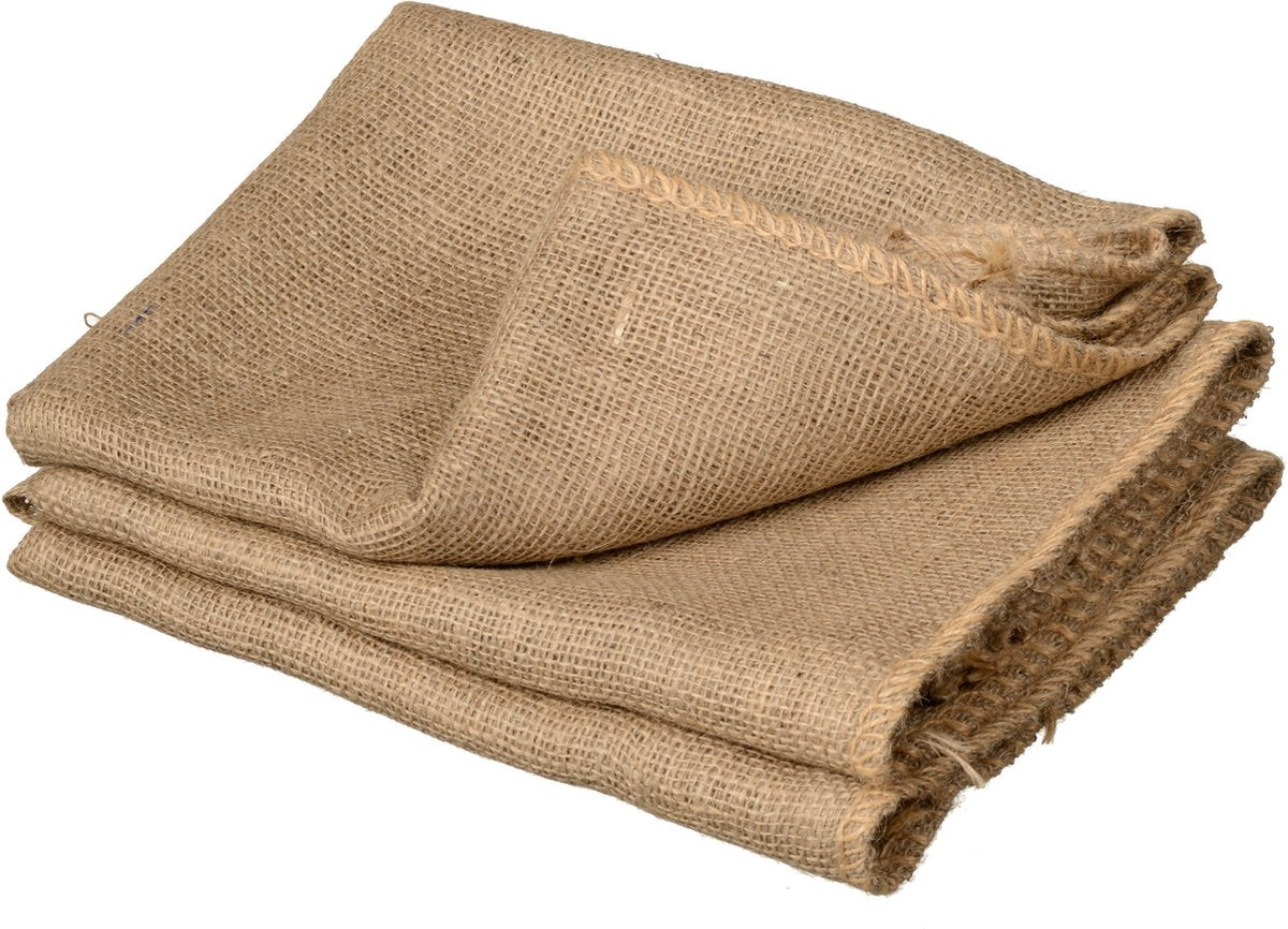 Natur - jutebetræk - 1m x ø75cm - naturlig vinterbeskyttelse