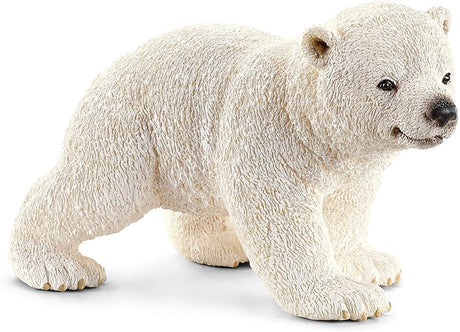 Schleich wild life isbjørneunge - pædagogisk legetøjsfigur plastik.