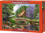 Castorland River Cottage – puslespil – 1.000 brikker – satin finish – perfekt pasform – Europæisk kvalitet