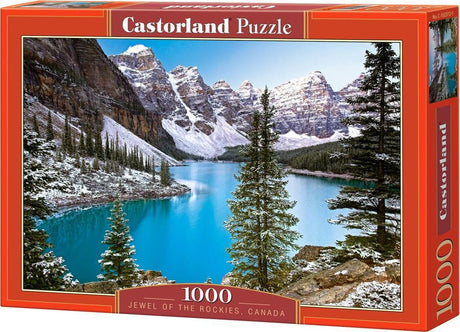 Castorland the juvel of the rockies, Canada – puslespil – 1.000 brikker – satin finish – perfekt pasform – europæisk kvalitet