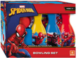 Mondo spiderman bowlingsæt legetøj - 7 dele - plastik - barn.