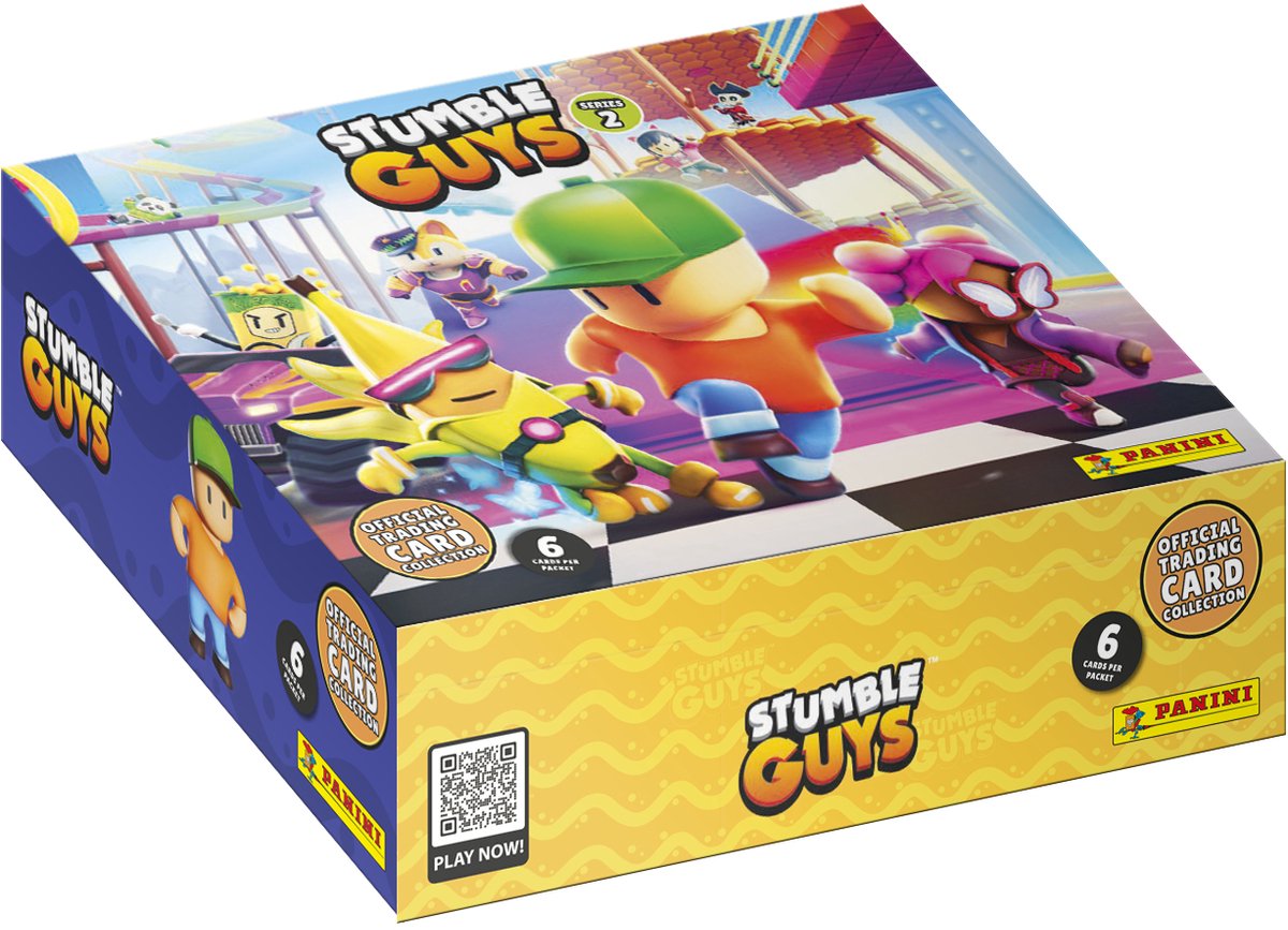 Panini stumble guys serie 2 samlekort box display (24)