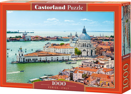 Castorland Venedig, Italien – puslespil – 1.000 brikker – satin finish – perfekt pasform – europæisk kvalitet