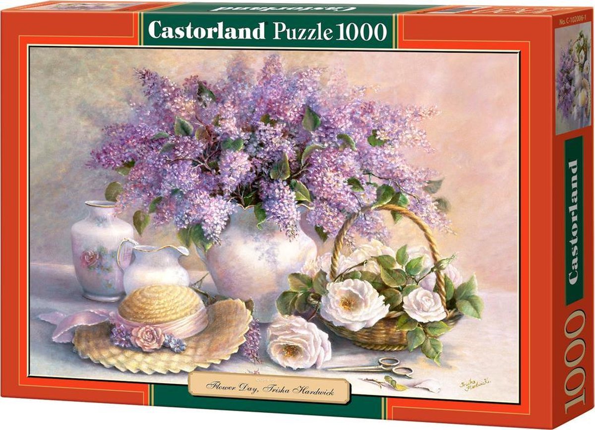 Castorland puslespil flower day trisha hardwick, 1000 stk.