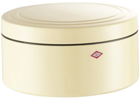 Wesco classic line wienerbrødsæske med låg | 4 liter | metal - mandel | kageboks