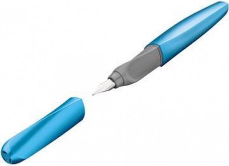 Pelikan twist - fyldepen - frostet blå m + 2x standard blækpatron