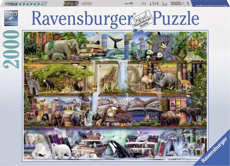 Ravensburger puslespil aimee stewart wild kingdom hylder - puslespil - 2000 brikker