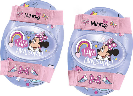 Mondo Disney Minnie rulleskøjter med beskyttelsessæt til børn - justerbare og lyserøde.