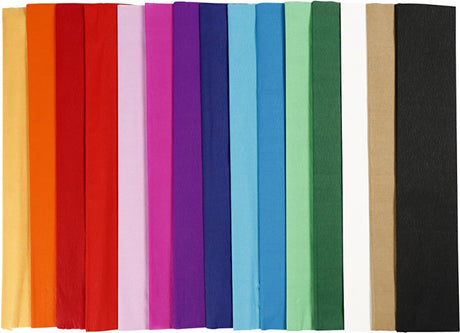 Creativ Company Crepe Papier - Basic Colors, 15 ..