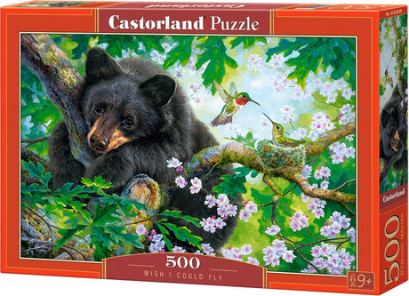 Castorland wish I could fly – puslespil – 500 brikker – satin finish – perfekt pasform – europæisk kvalitet