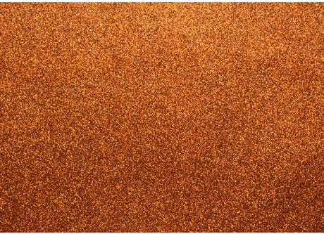 Kangaro glitterkarton - koper - 50x70cm - pak 10 vel
