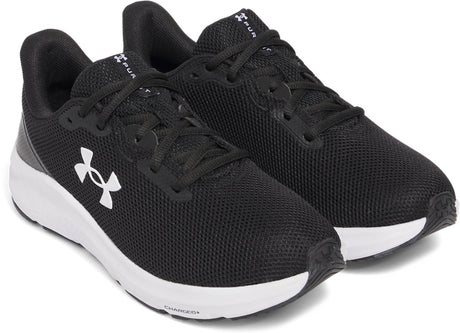 Under armour ua w charged pursuit 4 dame sportssko - sort - hvid
