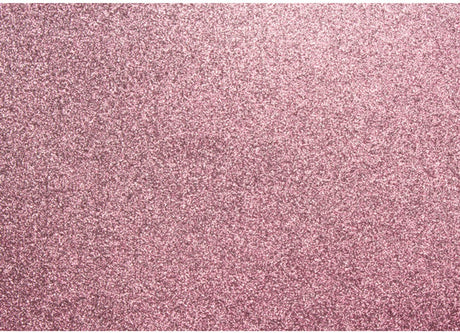 Kangaro glitterkarton - oud roze - 50x70cm - pak 10 vel