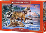 Castorland wolfish wonderland – puslespil – 500 brikker – satin finish – perfekt pasform – europæisk kvalitet