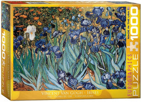 Eurographics - iris - vincent van gogh - 1000 brikker 68×48cm (b×h) - kunstpuslespil