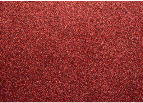 Kangaro glitterkarton - bordeaux - 50x70cm - pak 10 vel