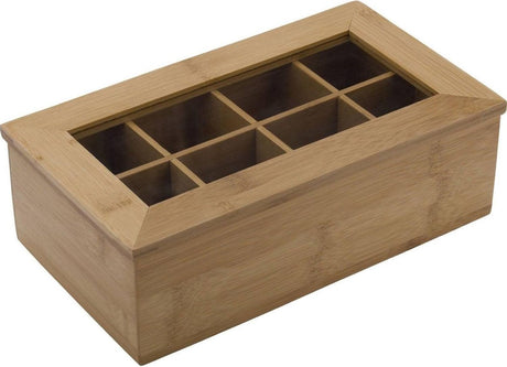 Westmark teæske neutral - 8 rum - 32,5 x 20,5 cm - træ