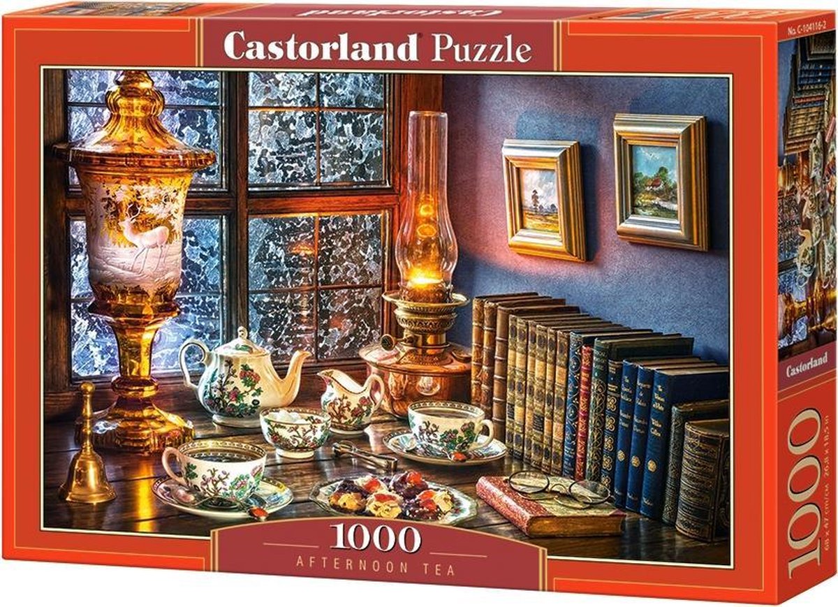 Castorland puslespil eftermiddagste, 1000 stk.