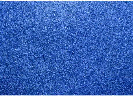 Kangaro glitterkarton - kobalt blauw - 50x70cm - pak 10 vel