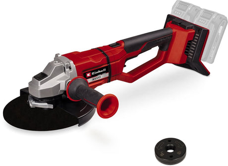 Einhell professionel akku vinkelsliber axxio 36 230 q bl li solo - power x-change - 36 v li-ion - børsteløs motor - ø230 mm - 6.600 t min - max. skæredybde: 70 mm - quick-release møtrik - ekskl. batteri, lader og slibeskive