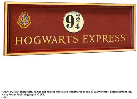 Den ædle samling harry potter - hogwarts 9 3 4 tegn