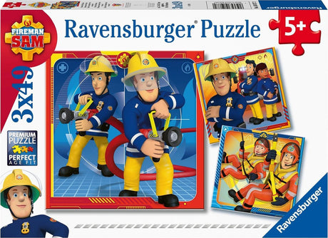 Ravensburger puslespil vores helt Sam - 3x49 brikker - børnepuslespil