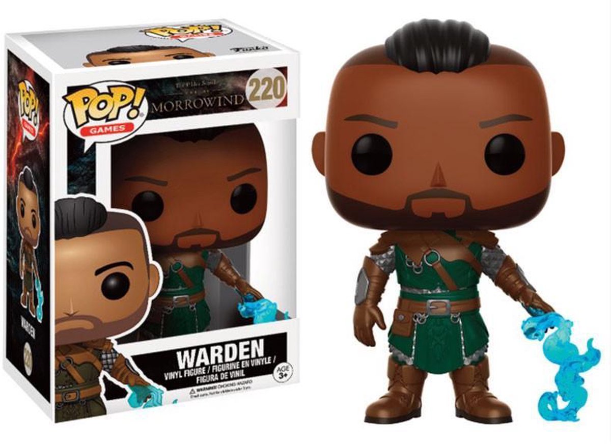 Funko pop! spil: the elder scrolls online morrowind - warden