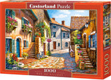 Castorland rue de village – puslespil – 1.000 brikker – satin finish – perfekt pasform – europæisk kvalitet