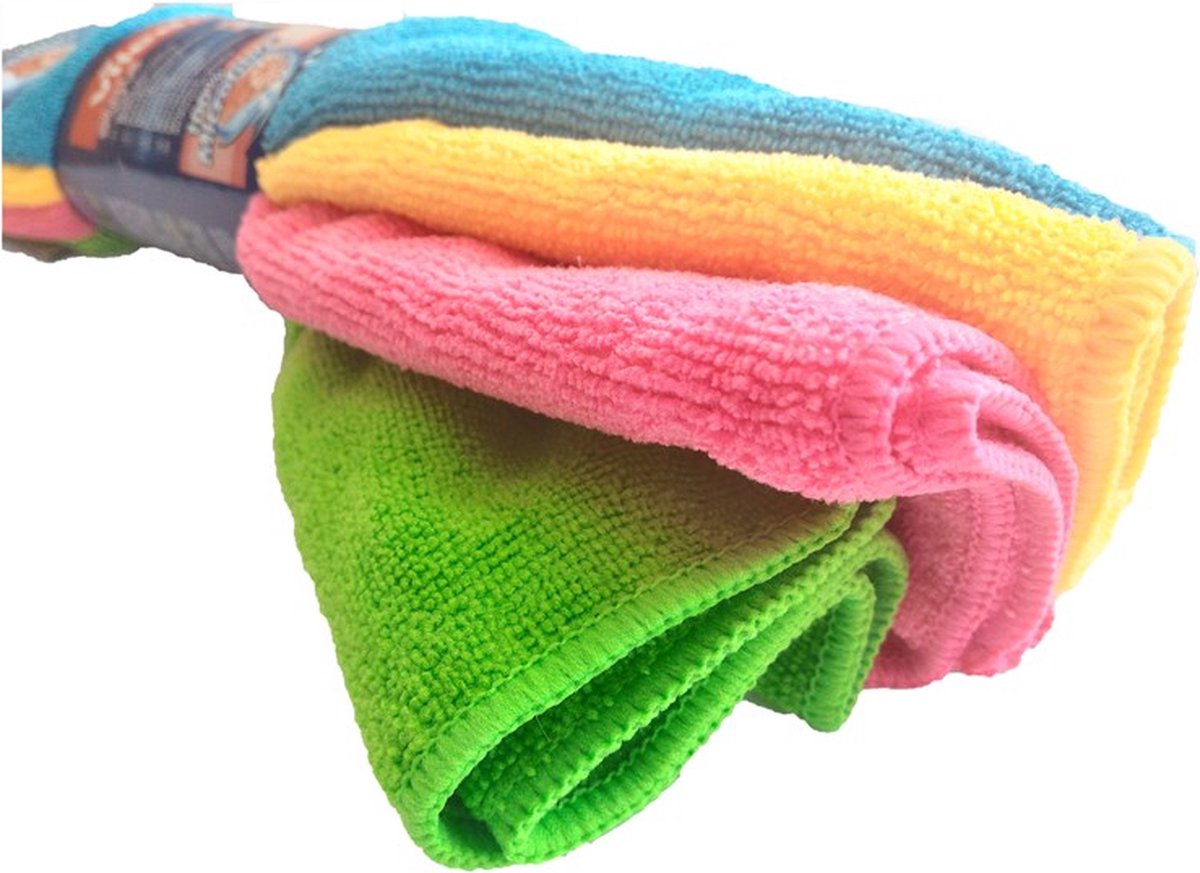 Vileda stil serie - mikrofiber klud - 4 stykker - alsidige applikationer
