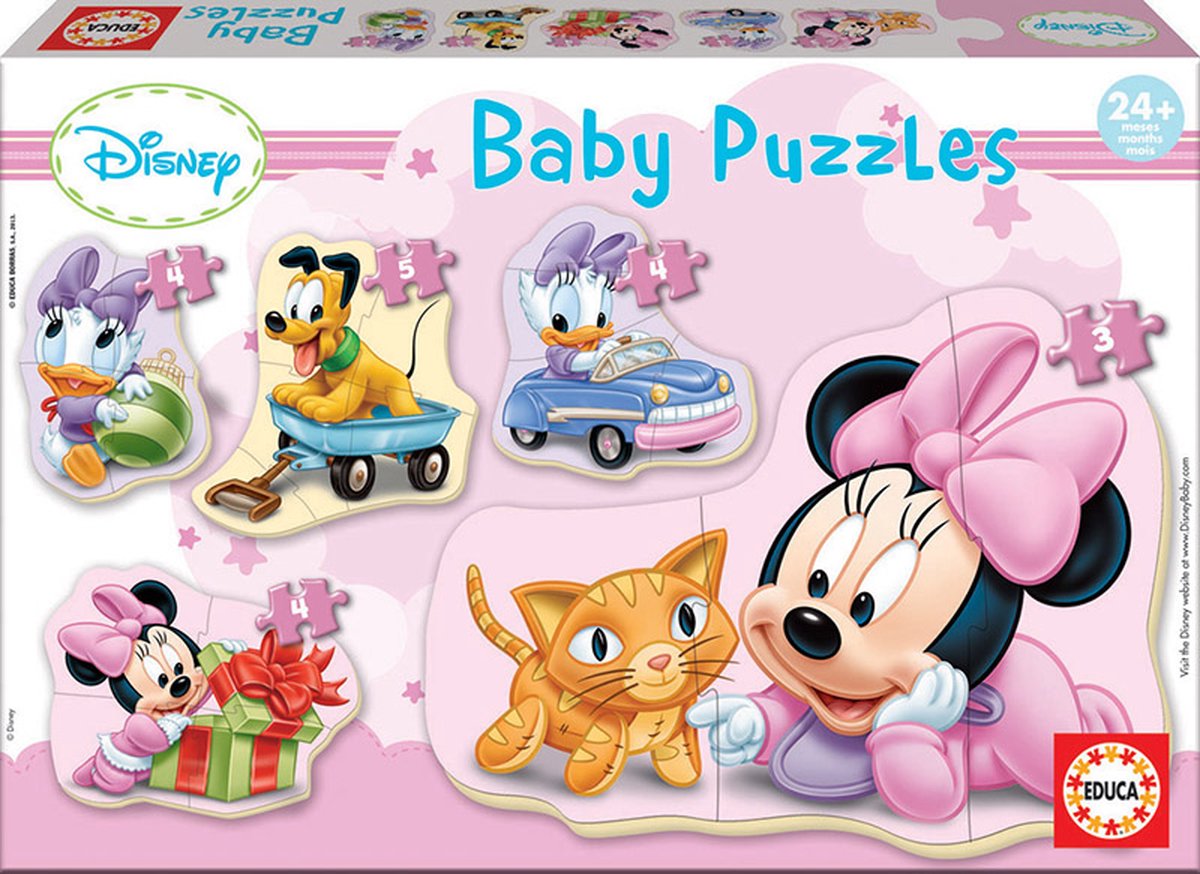 Educa - puslespil - disney - babypuslespil