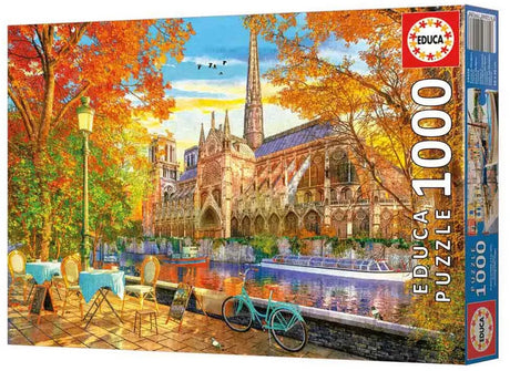 Educa - puslespil - 1000 brikker - otono notre dame - puslespil