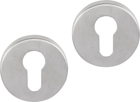 Differnz cilinderrozet - mat chroom - rvs - - essence rond 53x10mm mat chroom