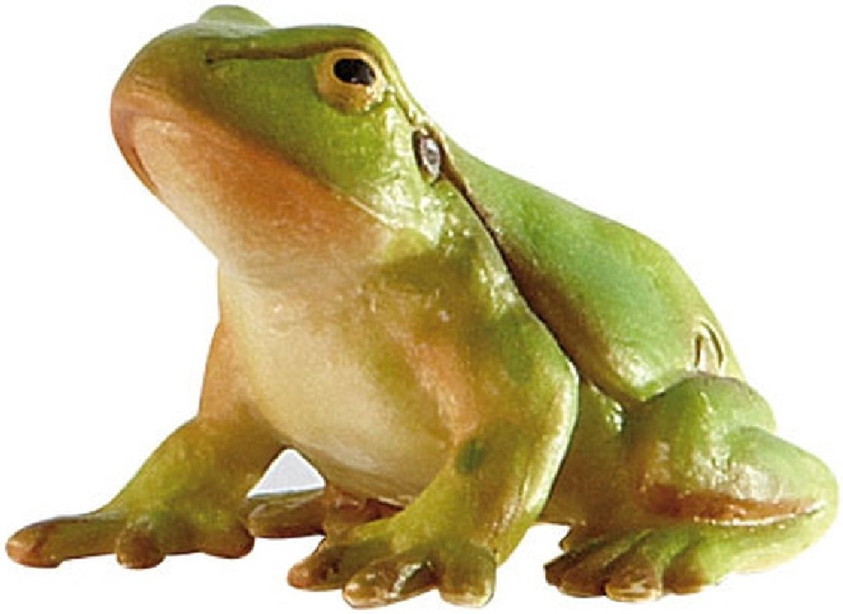 Bullyland 68401 – legefigur og samlerfigur løvfrø – ca. 3,5 cm – naturtro og detaljeret design – ideel som pædagogisk legefigur og lille gave til børn fra 3 år.