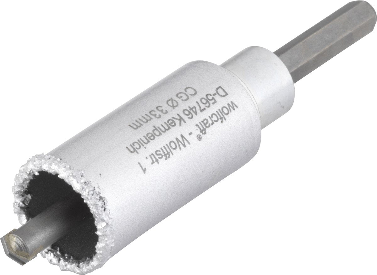 Wolfcraft - hulsav 33mm - til stenmurværk - 3893000