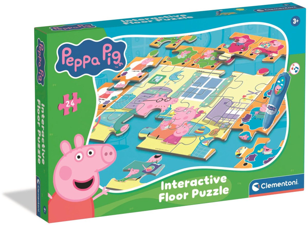 Peppa pig interaktivt gulvpuslespil 16688 brikker