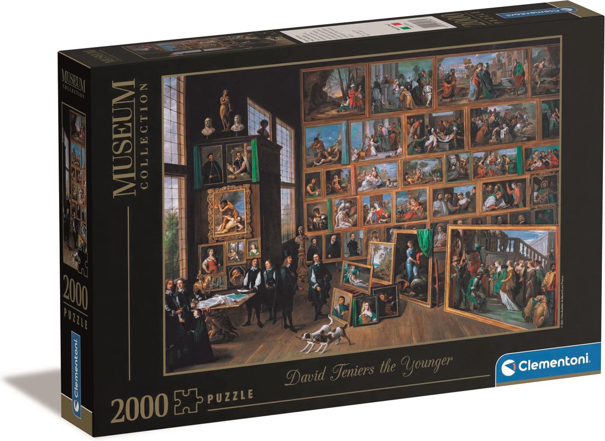 Clementoni - puslespil - 2000 brikker - terriere - puslespil for voksne