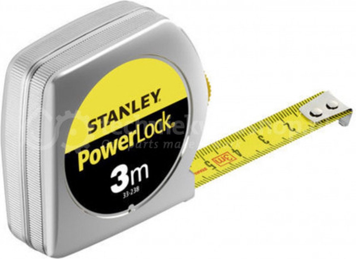 Stanley målebånd powerlock 3m - 12,7mm